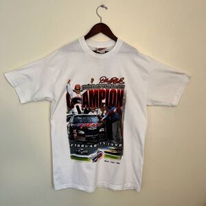 Vintage Dale Earnhardt 1998 Daytona 500 Champion Win Winners Circle Shirt- Lrg